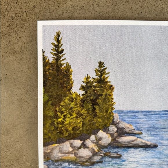 Tongue Point WA Fine Art Print 8x10” Washington Coastline - Picture 2 of 3